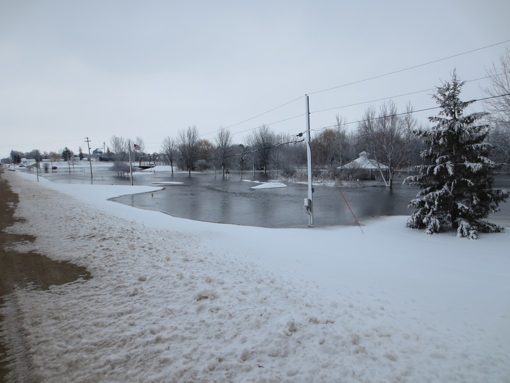 The park in the town where I work