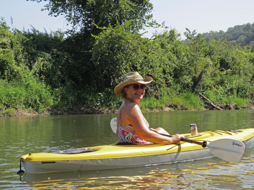 The maiden voyage for my kayak