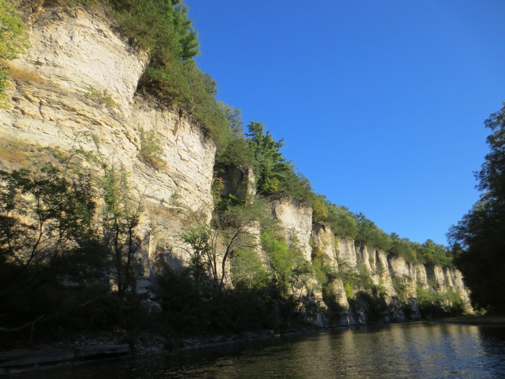 Bluffs on the Upper Iowa River