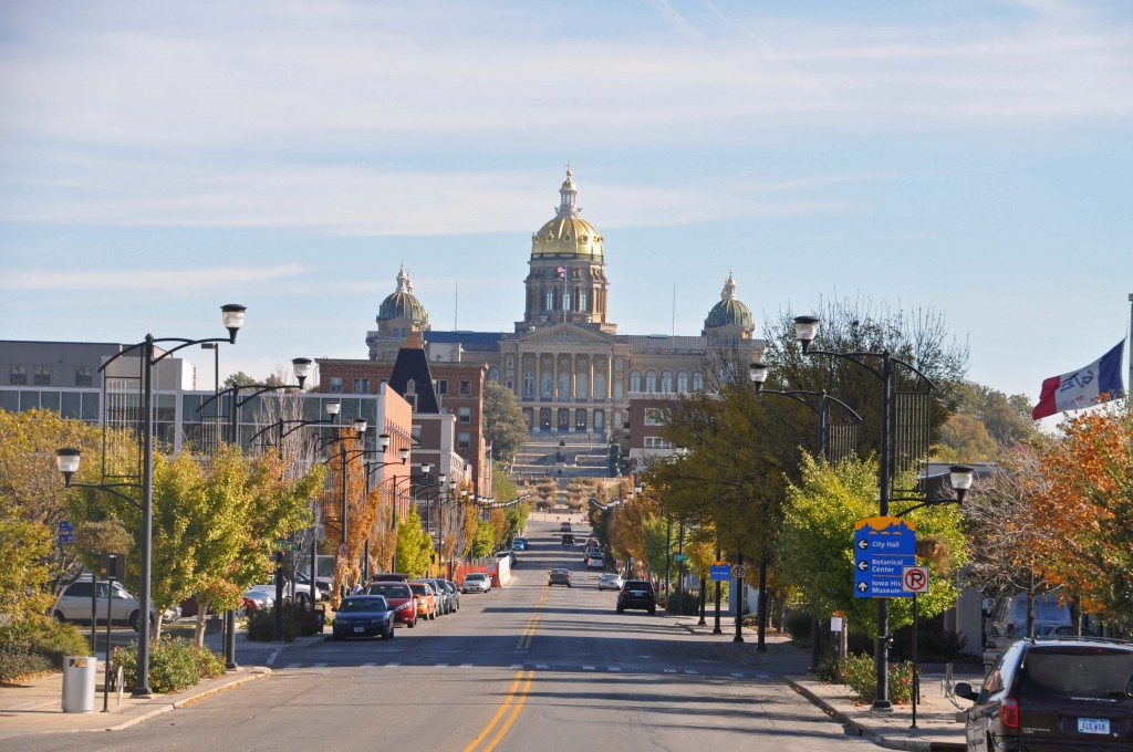 Driving around checking out the capital