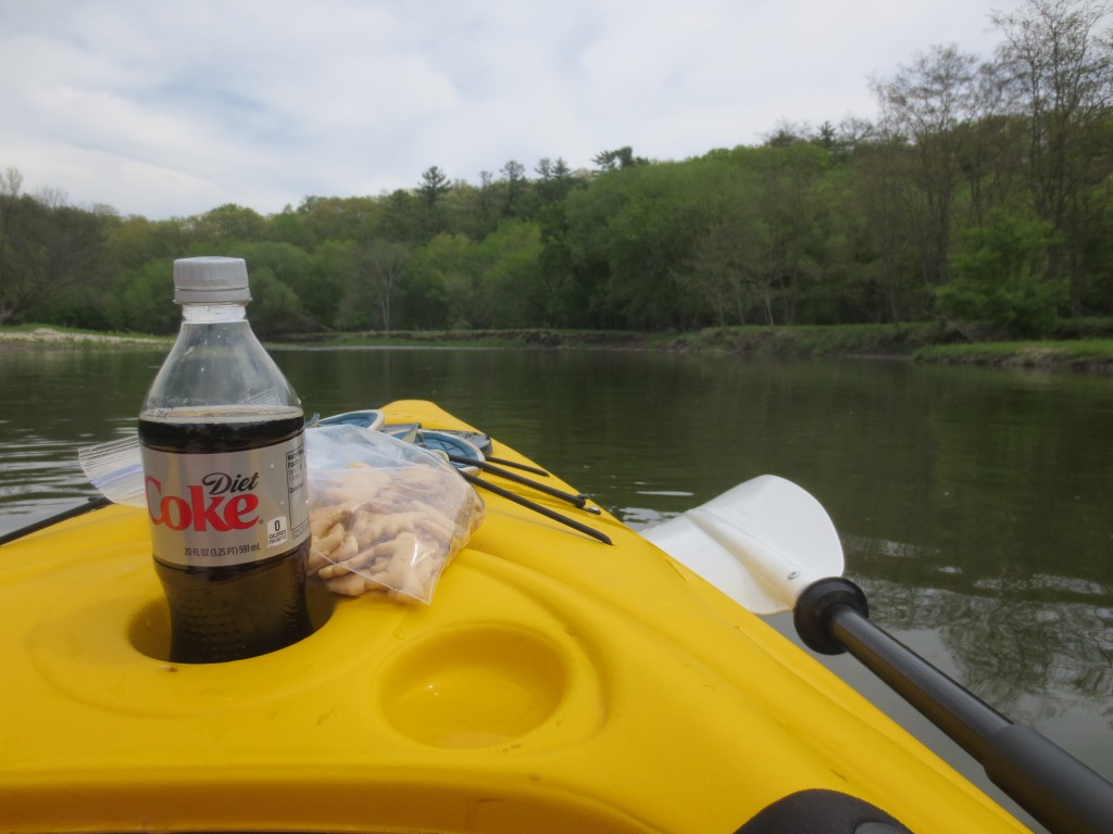 Perfect day! Sunshine, Diet Coke, and animal crackers. Yup, Life if Good!