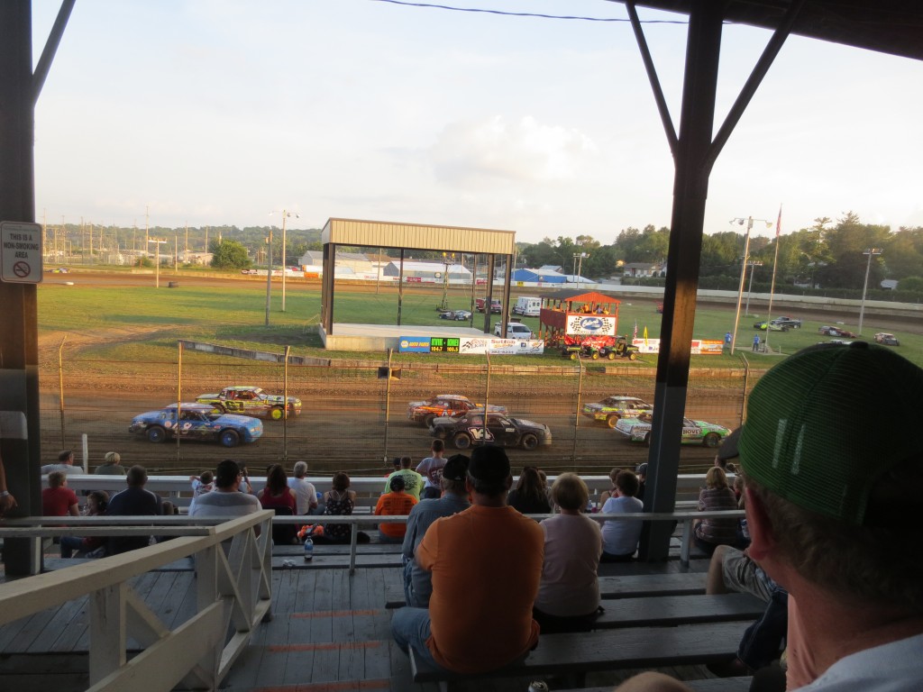 Fun night at the races. Perfect weather for them!