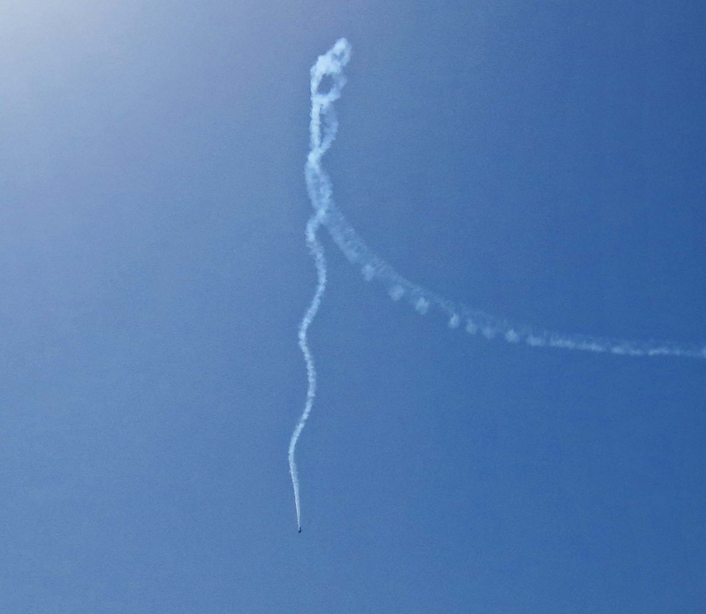 Some of the stunts that the air show had today