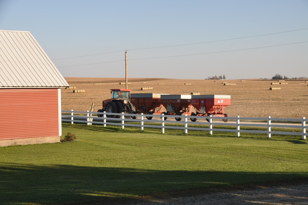 Heading out for the night with the empty wagons