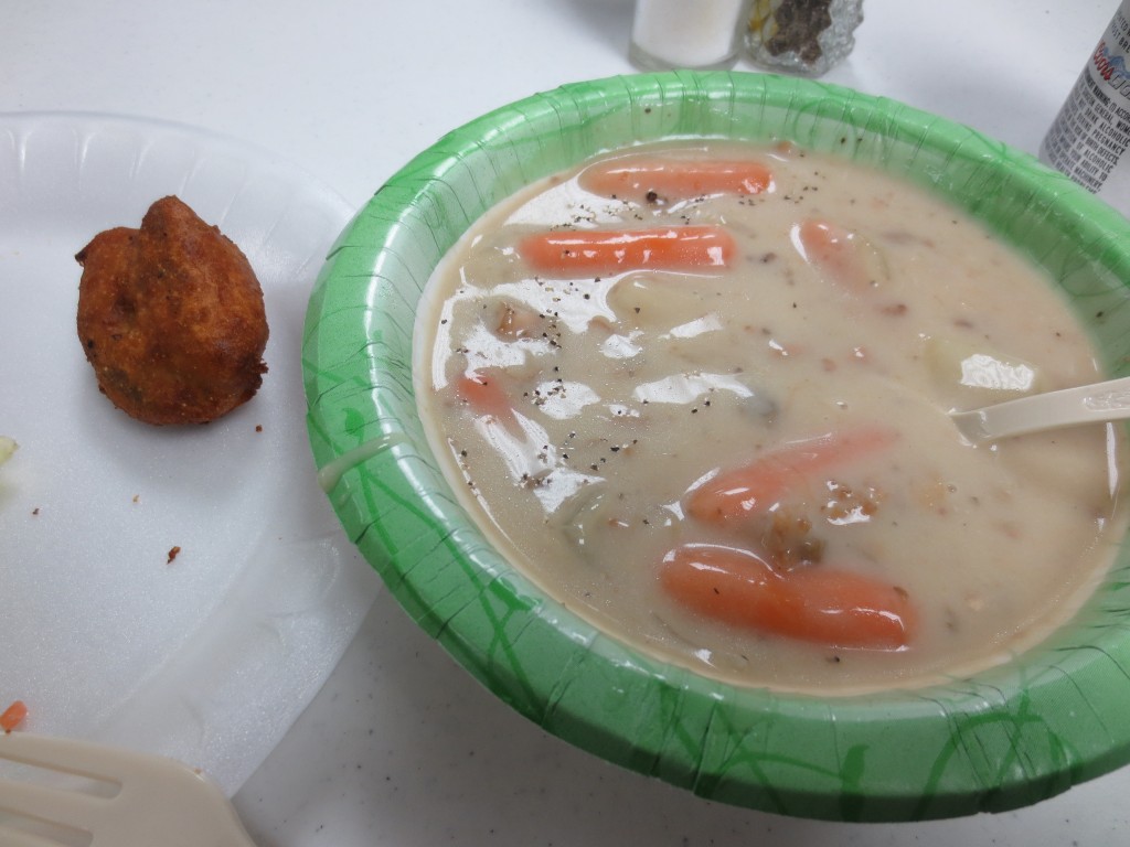 Turtle Stew and deep fried turtle