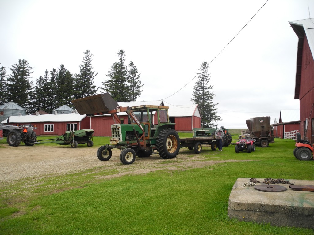 Ready for the first hay crop of the season