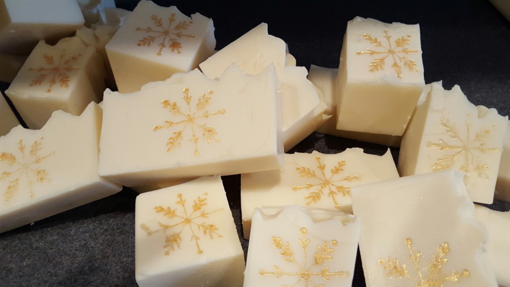 stamped soap