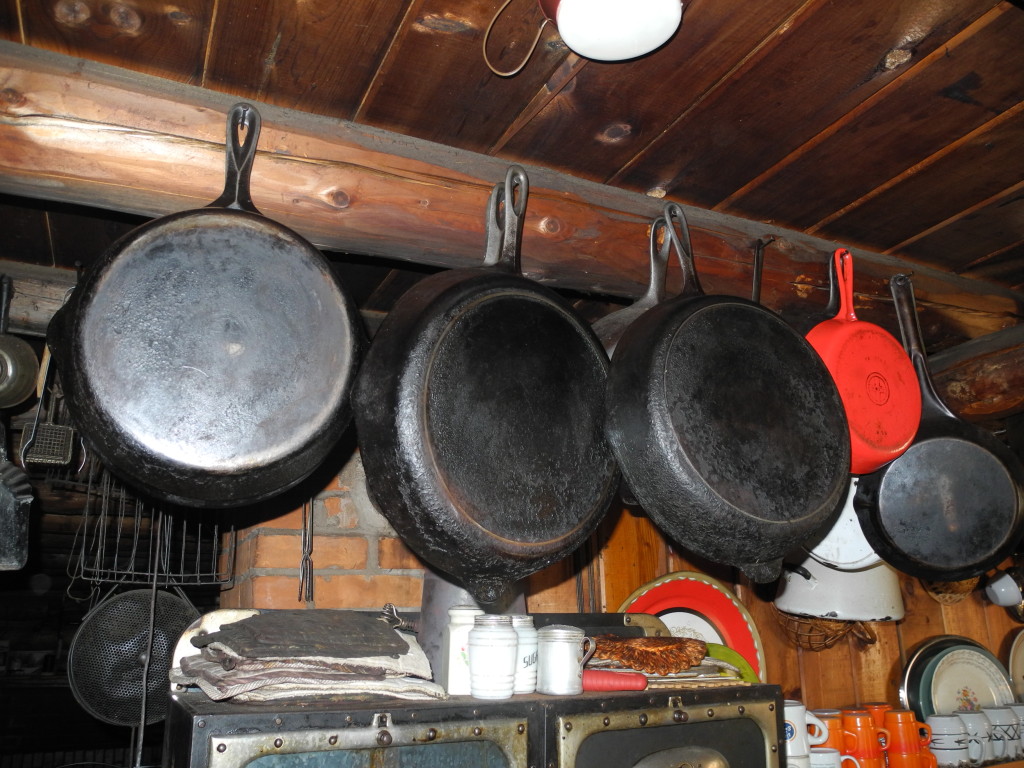 We eat A Lot when we're at the cabin! And these pans come in handy!